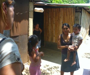 Follow up at home with mother and children