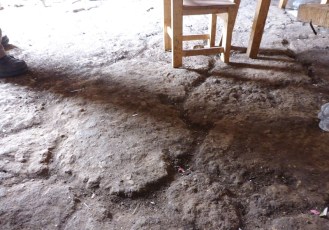 Floor patterns after rain